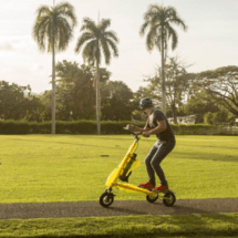 La moda del “Trikke” se afianza en República Dominicana