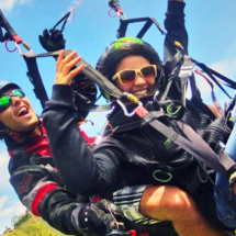 “Para los que no le temen a las alturas: el parapente”