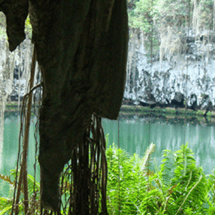 Los tres ojos, maravilla natural