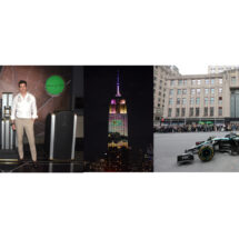 El Empire State Building se asocia con WhatsApp y el equipo Mercedes-AMG PETRONAS F1 para ofrecer un espectáculo dinámico de luces, una carrera de exhibición en la Quinta Avenida, pop-ups exclusivos y mucho más