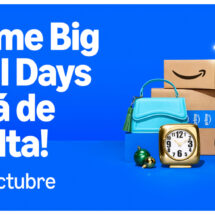 Prime Big Deal Days regresa del 8 al 9 de octubre y ofrece a los miembros de Prime acceso exclusivo a millones de ofertas anticipadas para la temporada festiva