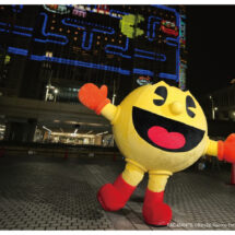 Comienza la proyección de las nuevas ilustraciones de “PAC-MAN Eats TOKYO”