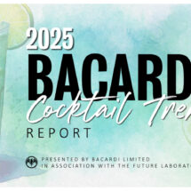 Según el Informe de Tendencias en Coctelería 2025 de Bacardi, los hábitos de consumo se están redefiniendo gracias a la degustación inteligente, la artesanía culinaria y las modas de la cultura pop