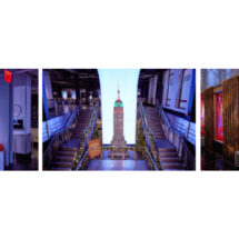 País de las maravillas invernal en el corazón de Nueva York: El Empire State Building celebra la temporada navideña con una decoración extravagante, proyecciones de películas sobre las fiestas, iluminaciones especiales y mucho más