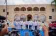 David Collado entrega restauración del Alcázar de Colón e inicia moderno sistema de iluminación en la Ciudad Colonial